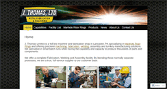 Desktop Screenshot of jthomaslimited.com