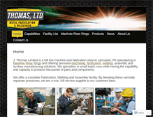 Tablet Screenshot of jthomaslimited.com